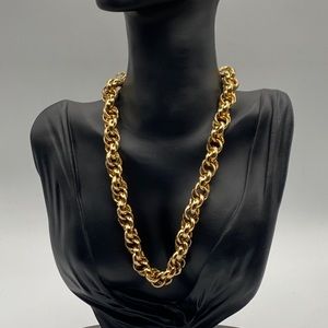 Vintage 1980 Givenchy double link chain 16